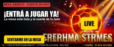 Entrá ya y empezá a jugar banner
